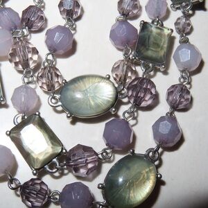 Vintage Multi-Color Gemstone Necklace